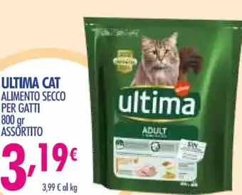Acqua & Sapone Ultima Cat Alimento Secco Per Gatti 800 gr Assortiti offerta