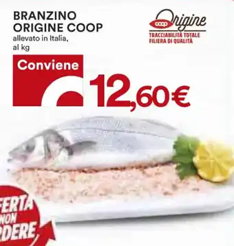 Coop Origine Coop Branzino Allevato in Italia offerta