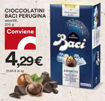 Coop Perugina Baci Cioccolatini Assortiti 200 g offerta