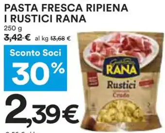 Coop Rana I Rustici Pasta Fresca Ripiena 250 g offerta