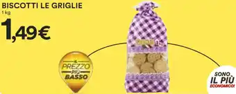 Coop Le Griglie Biscotti 1 kg offerta