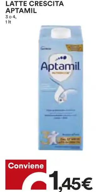 Coop Aptamil Latte Crescita 3 o 4 1 lt offerta