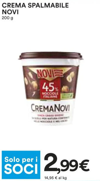 Coop Novi Crema Spalmabile 200 g offerta