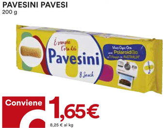Coop Pavesini Pavesi 200 g offerta