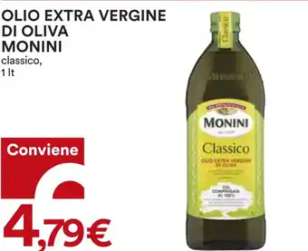 Coop Monini Olio Extra Vergine Di Oliva Classico 1 lt offerta