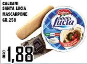 Big Food Galbani Santa Lucia Mascarpone 250gr offerta