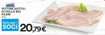 Coop Fileni Fettine Sottili Di Pollo Bio offerta