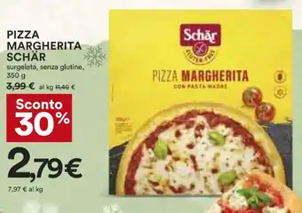 Coop Schär Pizza Margherita Surgelata, Senza Glutine 350 g offerta