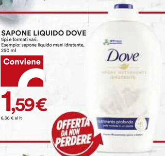 Coop Dove Sapone Liquido 250 ml offerta