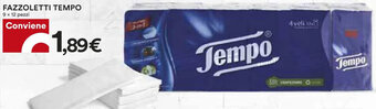 Coop Tempo Fazzoletti 9 x 12 pezzi offerta