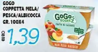 Gogo Coppetta Mela/Pesca/Albicocca 100x4gr