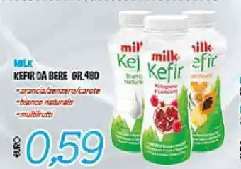 Big Food Milk Kefir da Bere 480g offerta