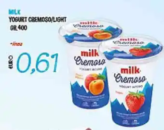 Big Food Milk Yogurt Cremoso/Light 400gr offerta