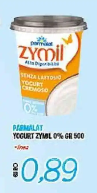 Big Food Parmalat Yogurt Zymil 0% 500gr offerta