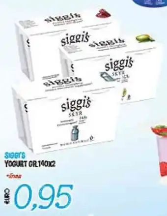 Siggi's Yogurt 140gr x 2