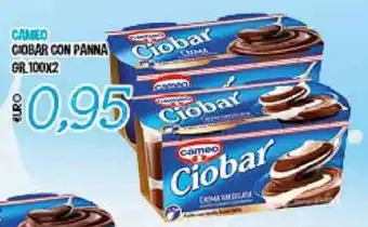 Big Food Cameo Ciobar con Panna 100gr x 2 offerta