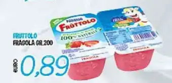 Fruttolo Fragola 200gr