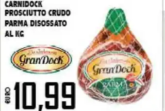 Big Food Grandock Prosciutto Crudo Parma Disossato al kg offerta