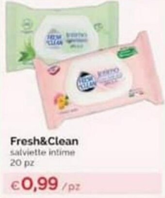 Fresh&Clean Salviette Intime 20 pz