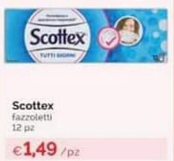 Prodet Scottex Fazzoletti 12 pz offerta
