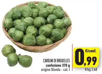 Cavolini Di Bruxelles confezione 370 g