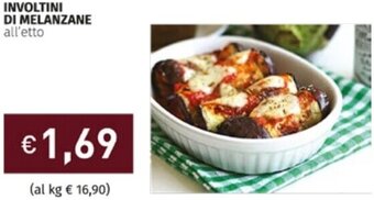 Prezzemolo e Vitale Involtini Di Melanzane offerta