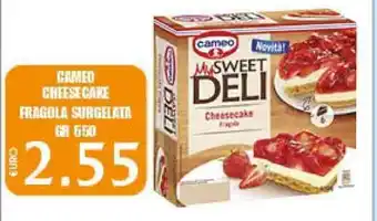 Cameo Cheese Cake Fragola Surgelata 550gr