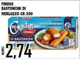 Findus Bastoncini di Merluzzo 300gr