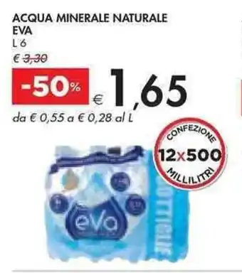Bennet Eva Acqua Minerale Naturale 6 L offerta