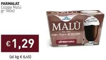 Prezzemolo e Vitale Parmalat Coppa Malù gr 100 x 2 offerta
