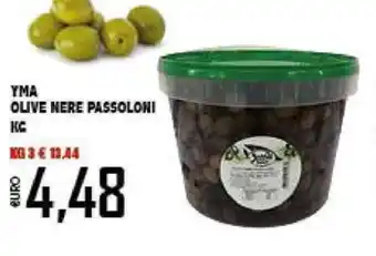 Big Food Yma Olive Nere Passoloni kg offerta