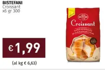 Prezzemolo e Vitale Bistefani Croissant x 6 300 gr offerta