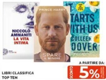 Mercatò Libri Classifica Top Ten offerta