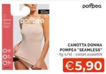 Mercatò Pompea Seamless Canotta Donna offerta