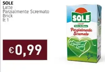 Prezzemolo e Vitale Sole Latte Parzialmente Scremato Brick 1 lt offerta