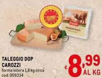Metro Taleggio DOP Carozzi offerta