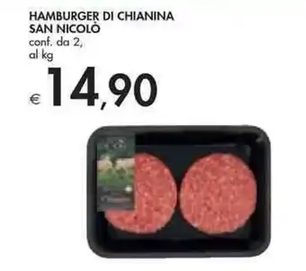 Bennet San Nicolo Hamburger di Chianina 2 pz offerta