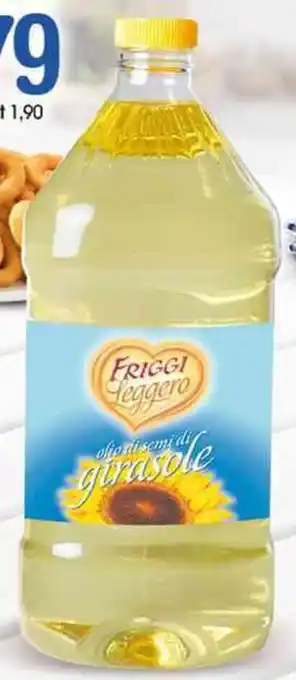 Qui Discount Friggileggero Olio Semi Di Girasole PET 2 Litri offerta