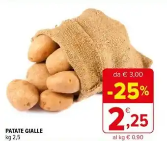 Iperal Patate Gialle 2,5 kg offerta