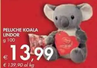 Bennet Lindt Lindor Peluche Koala 100 g offerta