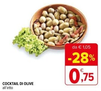 Iperal Cocktail di Olive all'etto offerta