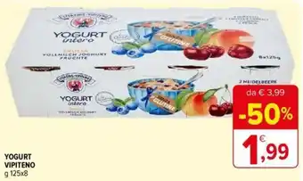 Vipiteno Yogurt g 125 x 8