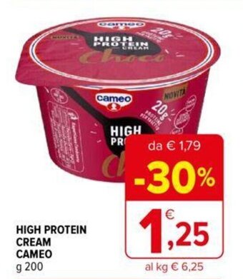 Iperal Cameo High Protein Cream 200 g offerta