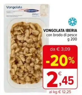 Iperal Vongolata Iberia con brodo di pesce 200 g offerta