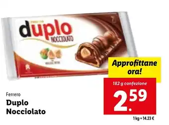 Ferrero Duplo Nocciolato 182 g
