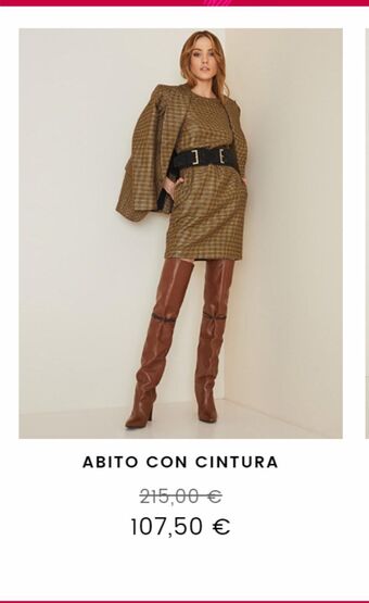 Abito con cintura