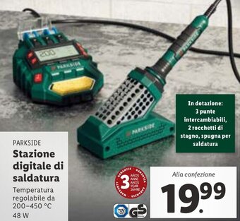 Lidl Parkside Stazione digitale di saldatura offerta