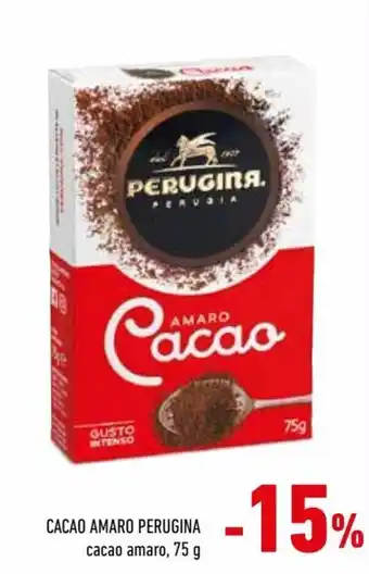 Conad Perugina Cacao Amaro 75 g offerta
