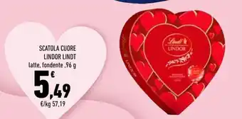 Lindt Lindor Scatola Cuore 96 g
