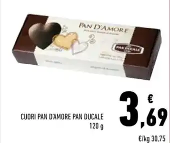 Conad Pan D'Amore Pan Ducale Cuori 120 g offerta